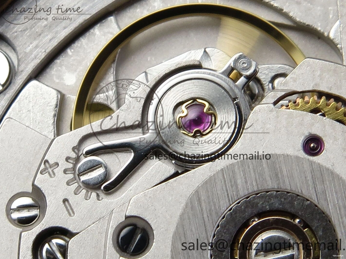 Bracelet Black 40 QF Diamonds Weight) Best YG on DayDate A2836 Dial V5 (Gain Bezel President Green Edition 1:1 0429